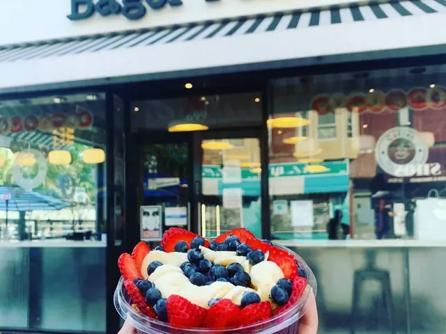 Acai and Fruit Bowls from Bagel Point in Greenpoint, Brooklyn