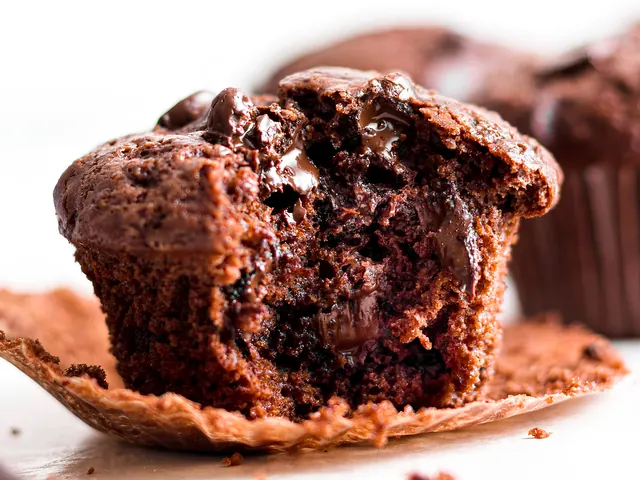 Fresh Baked Muffins from Bagel Point in Greenpoint, Brooklyn