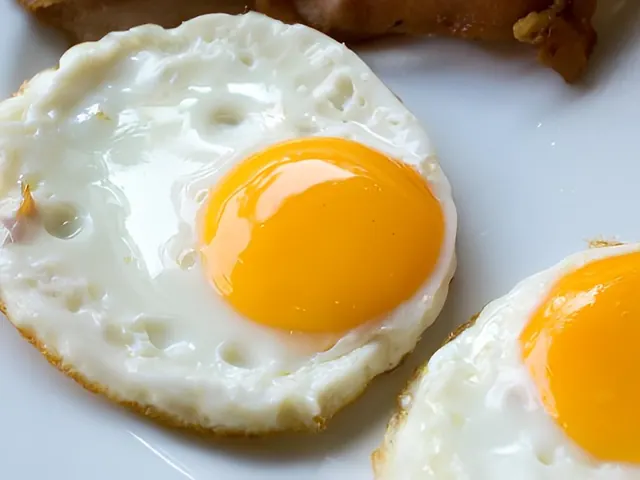 Two Eggs on a Bagel from Bagel Point in Greenpoint, Brooklyn