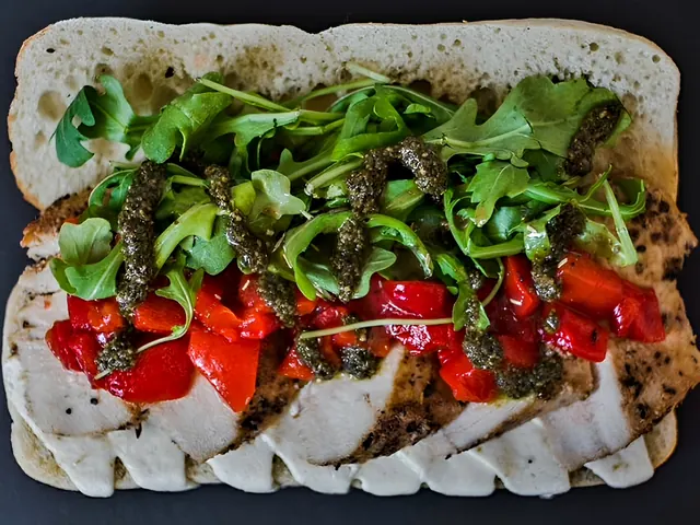 Italiano Sandwich from Bagel Point in Greenpoint, Brooklyn