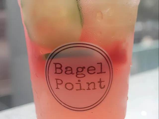 Watermelon Cucumber Mint Refresher from Bagel Point in Greenpoint, Brooklyn
