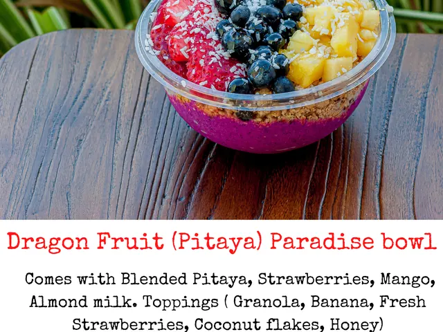 Pitaya Paradise Bowl from Bagel Point in Greenpoint, Brooklyn