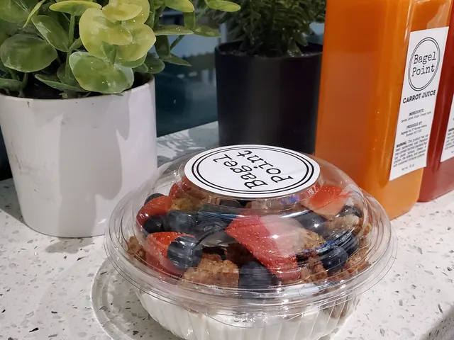 Low Fat Fruit Yogurt Parfait from Bagel Point in Greenpoint, Brooklyn