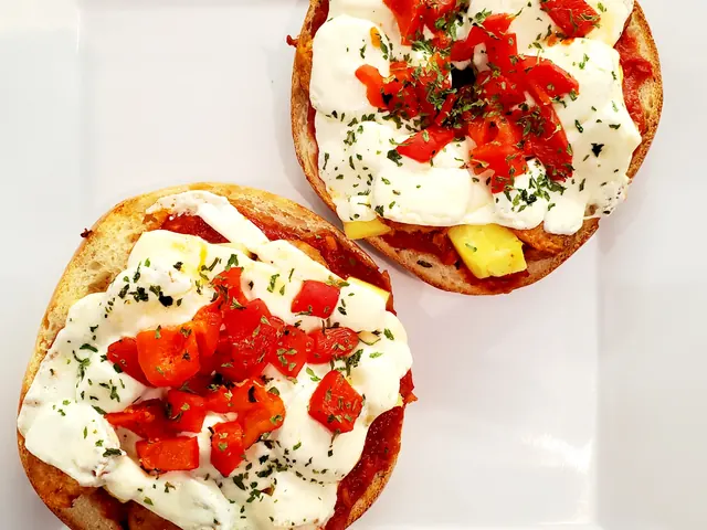 Spicy Hawaiian Pizza Bagel from Bagel Point in Greenpoint, Brooklyn