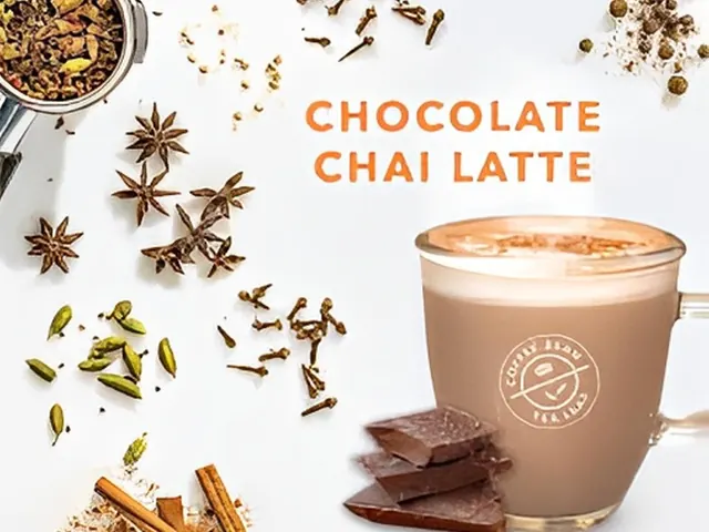 Chocolate Chai Latte from Bagel Point in Greenpoint, Brooklyn