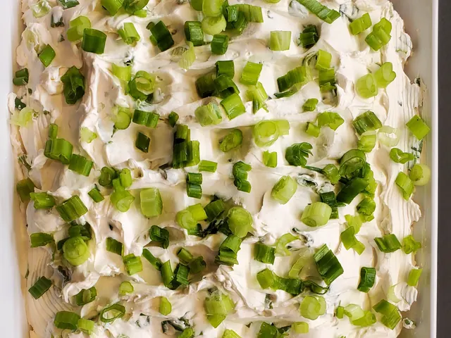 Scallion Cream Cheese from Bagel Point in Greenpoint, Brooklyn