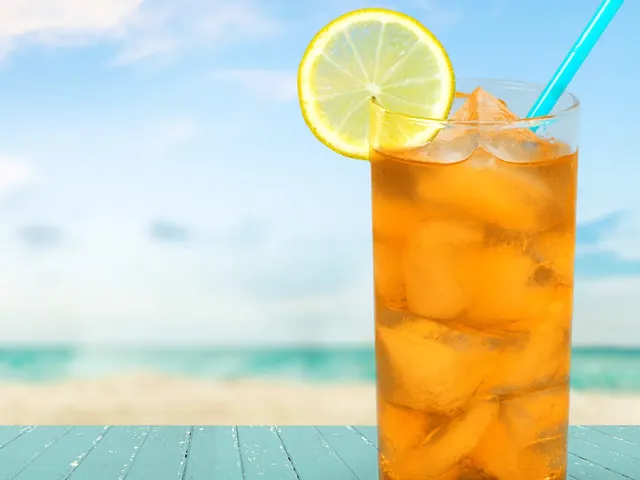 Iced Tea from Bagel Point in Greenpoint, Brooklyn