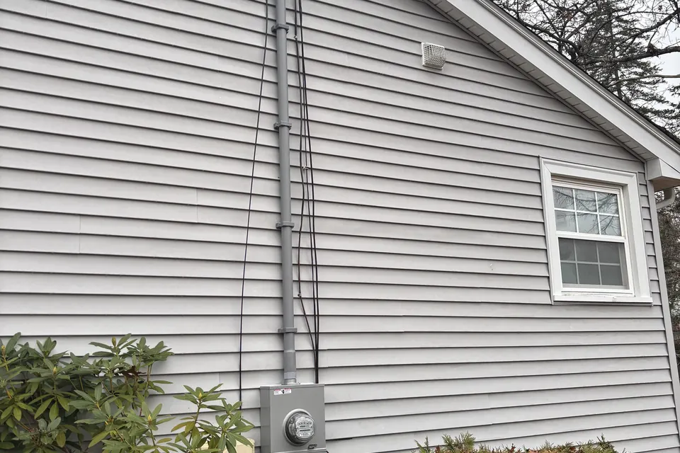 200 amp service upgrade by Gourley Electric in Worcester MA