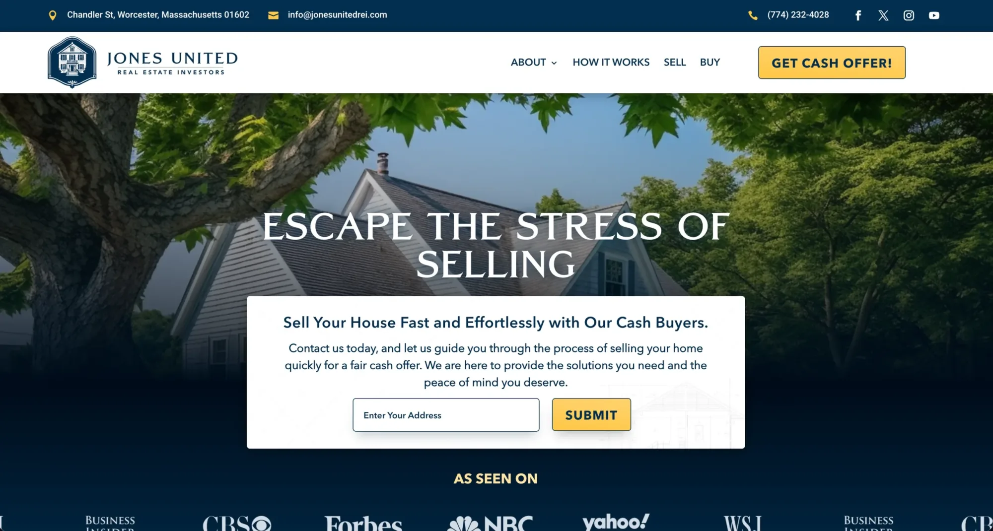Real Estate website